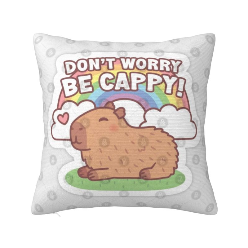 Capybara Nordic Throw Pillow Cover Decoracion Salon Case Sofa Cushion