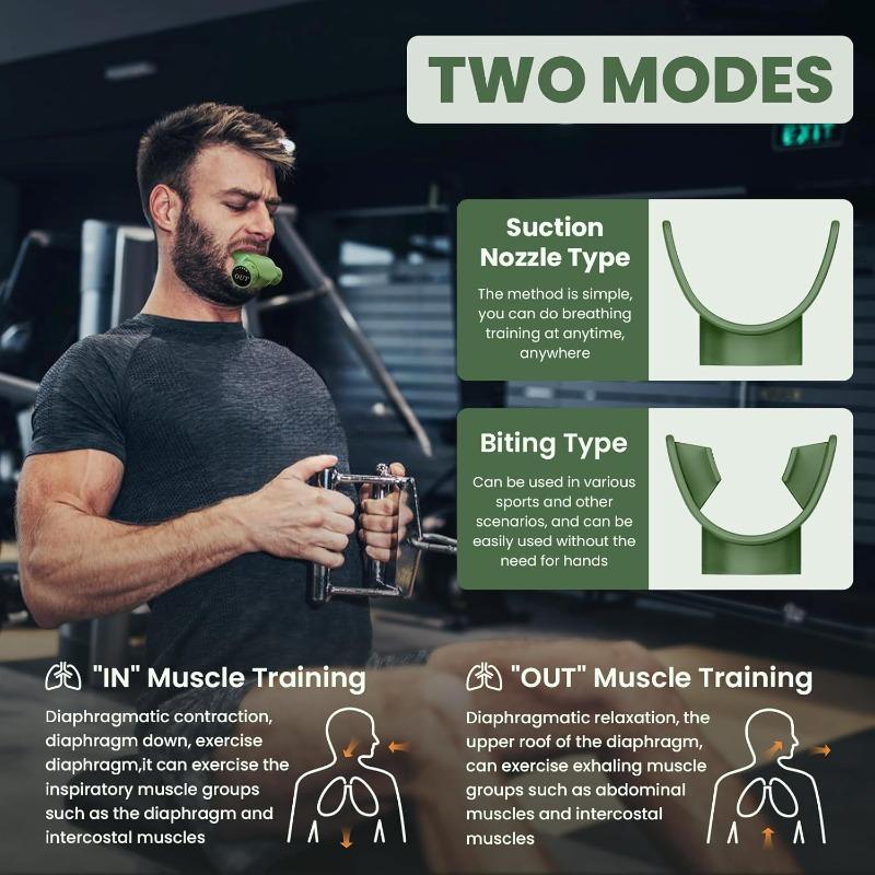 Solunum Eğitmeni Akciğer Solunum Fitness Ekipmanları Solunum Silikon Yüksek Irtifa Eğitim Açık Ekspiratuar Egzersiz Aracı