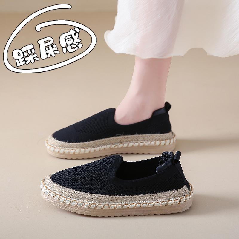 Women's Summer Slip-On Canvas Shoes - Breathable, Versatile, and Comfortable Flats