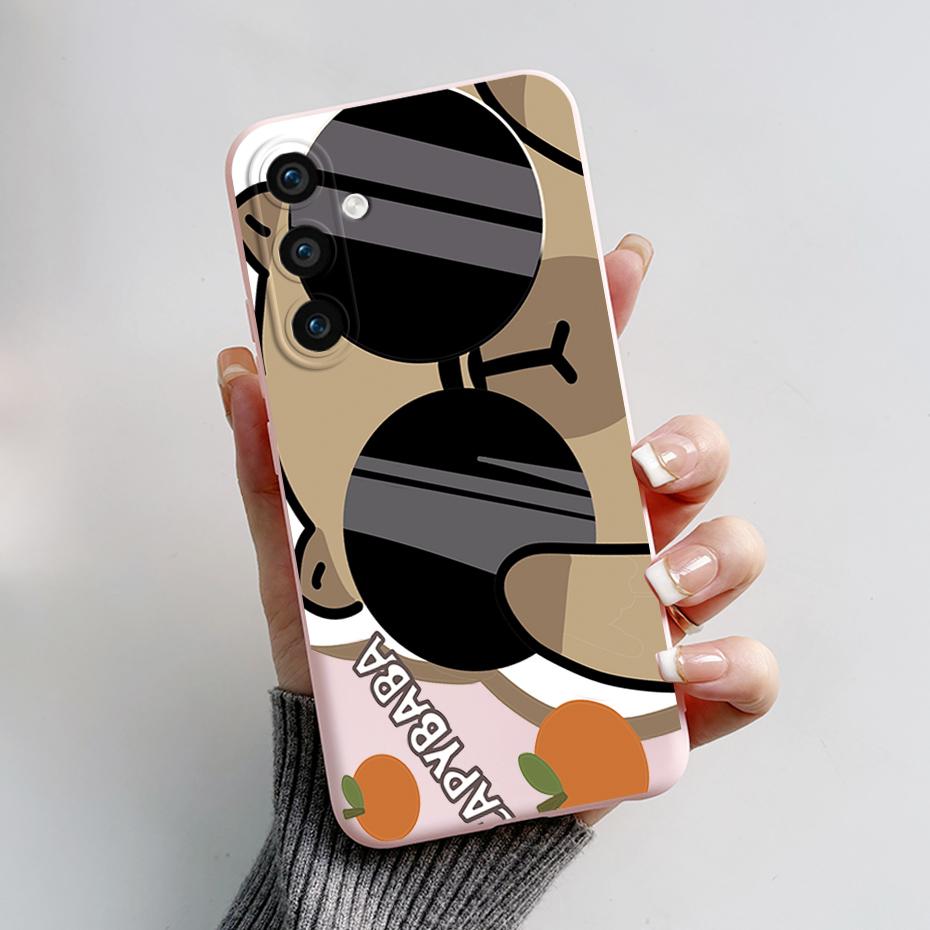 For Samsung Galaxy S23 FE Case S23 Plus Cute Rabbit Panda Painted Soft Silicone Phone Case For Samsung S23 Ultra S 23 S23+ Shell