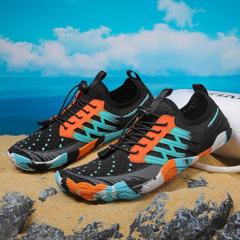 Unisex Quick-Dry Non-Slip Five-Toe Beach  Creek Swimming Shoes 45