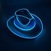 Western Hat Light Up LED Cowgirl Hat Party Hat Stage Costume Headwear