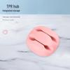Multi-Hole Self-Adhesive Cable Organizer and Power Cord Holder