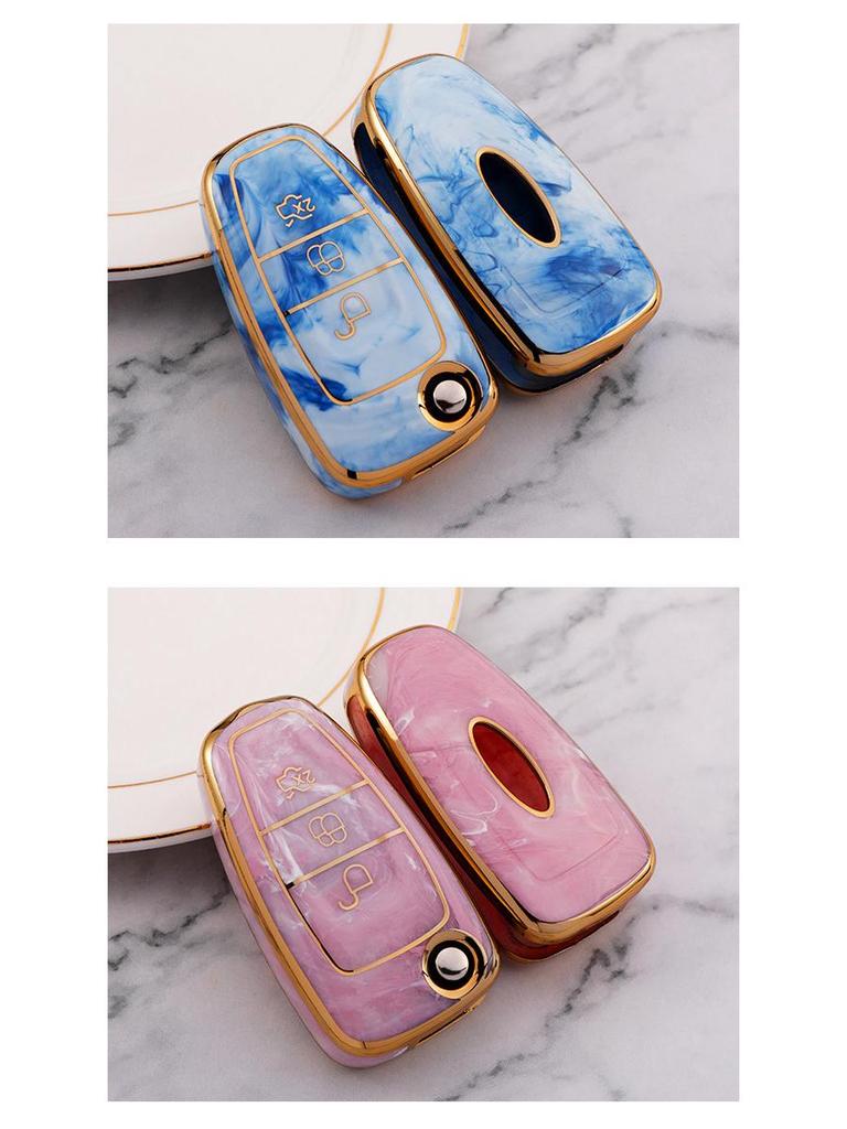 Stylish Ford Key Case for Fiesta, Ecosport, Mondeo, and Victory - Full Protection Cover