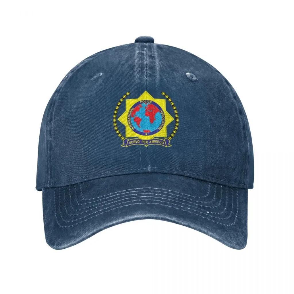 International Police Association Baseball Cap sun hat winter hats for Unisex Designer Unisex Women's