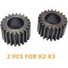 2PCS Metal Gear,Compatible for KARCHER, K2 K3 Series Car Washing Machine Parts