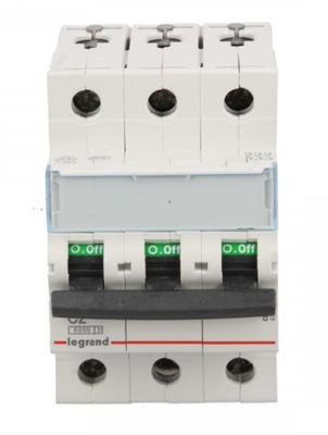 Circuit Breaker 3P C 2A 6kA AC S303 TX3 403538