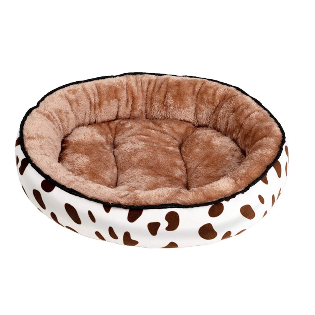 

Bemin Round Dog Fluffy Pet Winter Pet Bed for Large Warm Sleeping Area for Small Washable Pet Stylish Dog Pet Cat Compressed Cold Size XL Bed,