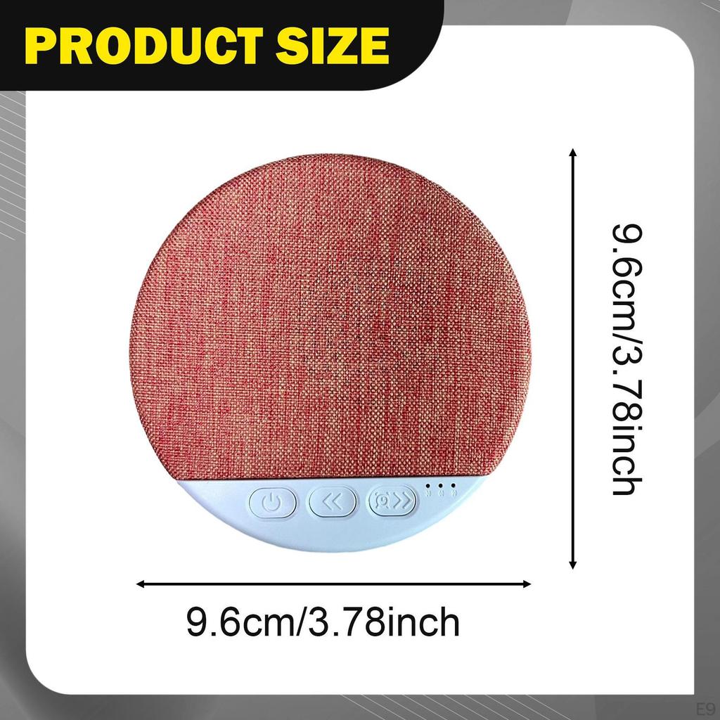 Under Pillow Speaker Compact Practical Easy to Use Audio Player Sleeping Aid