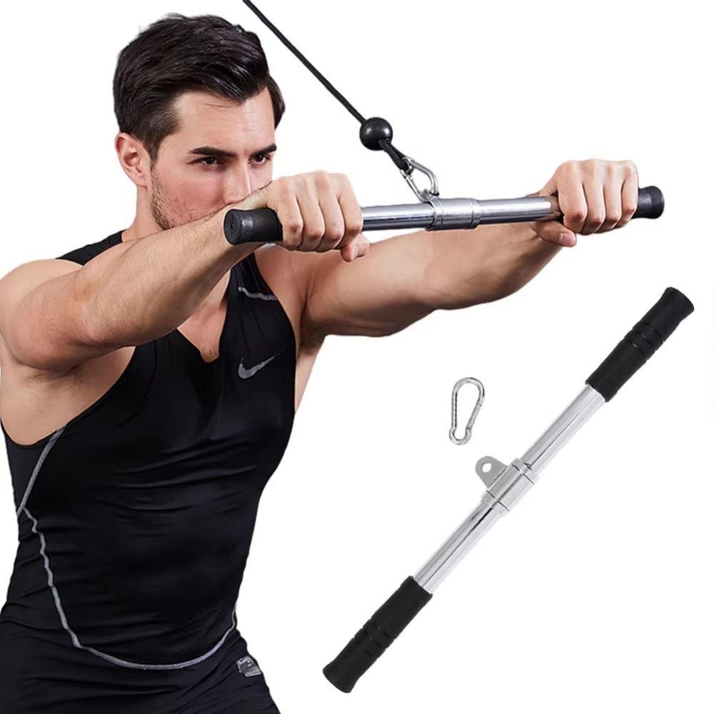 Anti-slip Double D Row Handle Rubber Cover Gantry Lever Handle  Strength Training
