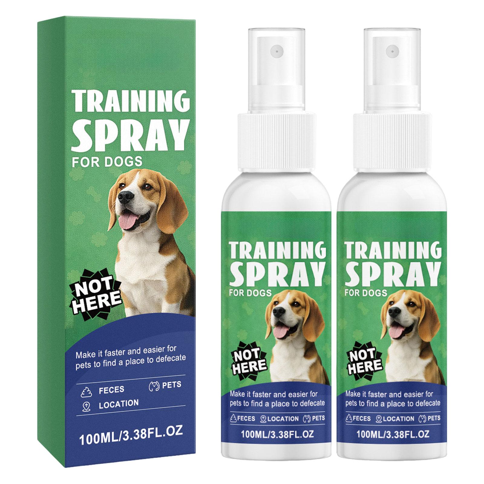 Training Spray For Potty For Dogs And Puppies Spray For Bath And Here Training Help For Training For Dog Walk Accessories (Green,One Size) зелёный