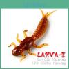 Soft Bearking Larva Lures Good 5cm 08g 15pcs Fishing Artificial Silicone Bass Pike Minnow Swimbait Jigging Plastic Baits Worm