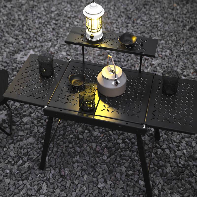 OEING Portable Folding Aluminum Camping IGT Table Frame