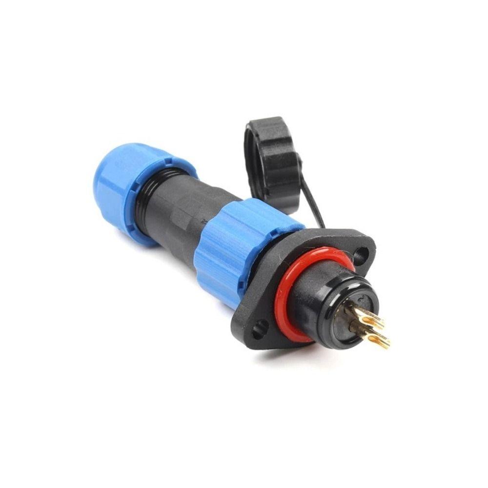 Flange Style Waterproof Connector SP13 Connector Socket Plug Cable Connector  Electrical