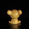 Cypress Wood Little Mouse Penguin Little Rabbit Sculptures and Figurines Cute Home Room Office Desk Decoration Wood Carving