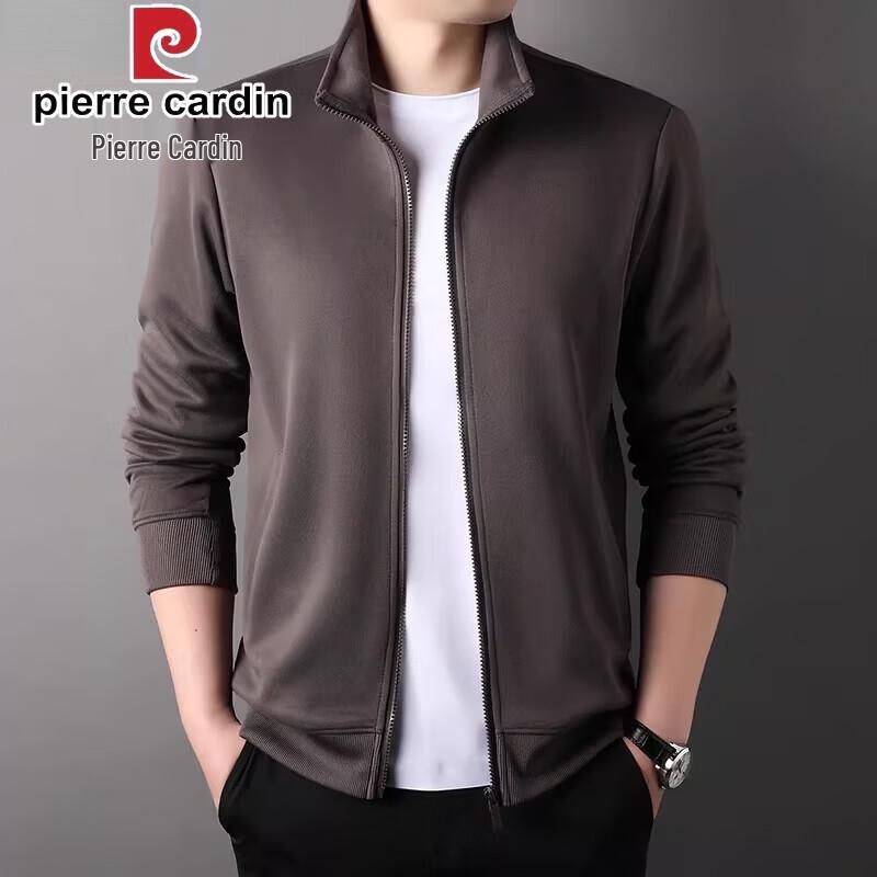 Pierre Cardin Men s Casual Stand-Up Collar Cardigan M