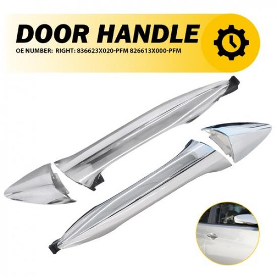 For 2011-16 Hyundai Elantra Front/Rear Right Passenger Side Exterior Door Handle