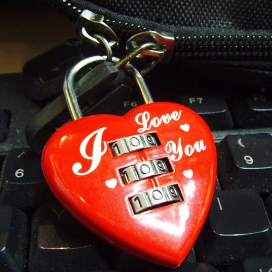 Chic Box Padlock 3 Numbers Safety Stainless Zinc Alloy Luggage Box Lock Travel Supplies