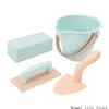 Creative Sand Play Set Beach Sand Bucket Toy With Icecream Cone Molds For Outdoor Activity Sandcastle Activity Toy