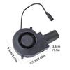 Adjustment 97Mm Blower Fan Air Duct Speed Control Perfect Outdoor Cooking Fireplaces Heating Pet House Ventilation Cooling