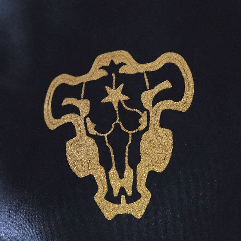 Black Five-Leaf Clover Cosplay Costume Four-Leaf Clover Cloak Battle Suit Asta Cosplay Cape Animation Version European Size