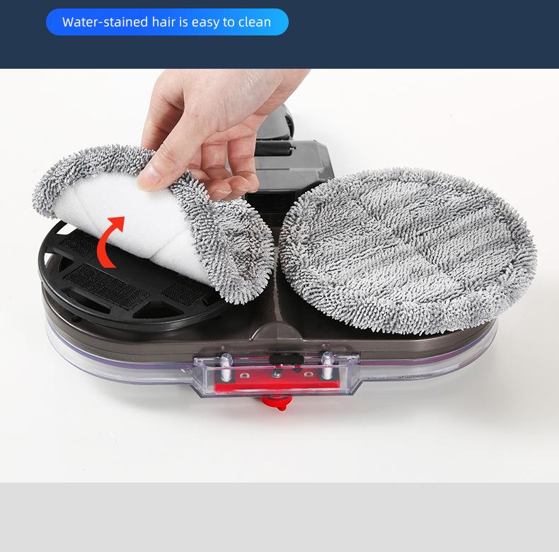 Kompatybilny zestaw akcesoriów do odkurzacza Dyson: V7/V8/V10/V15 Szczotka, Mop, Zbiornik na wodę