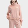 Fila Solid Color Stand Collar Casual Pullover Sweatshirt Women Sweatshirt Sugar-Honey-Pink F11W349204F-PK