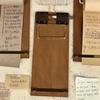 Refillable Kraft Paper Roll Vintage Clipboard DIY Crafts Hanging Writing Pad  for Notes
