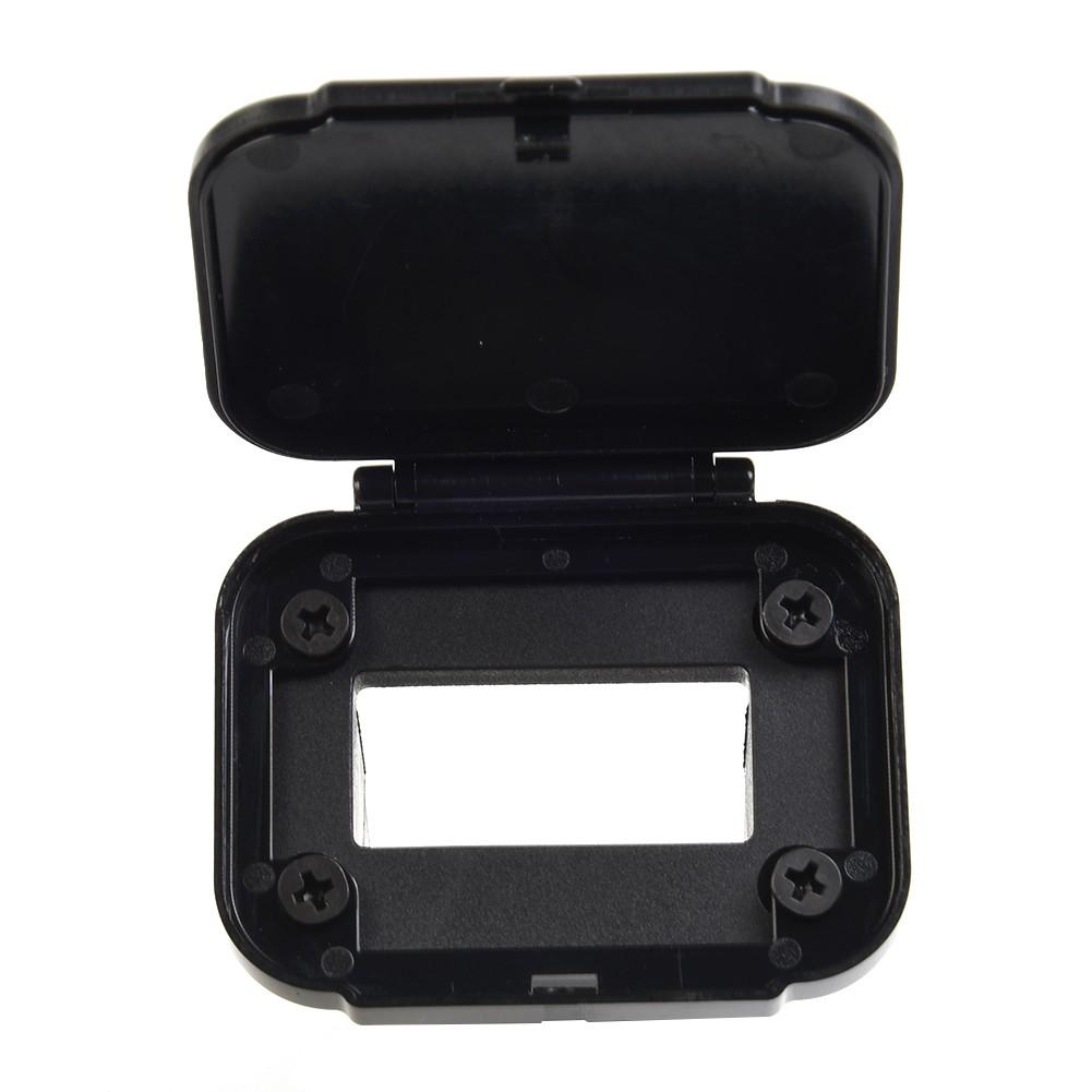 50A Panel Socket Panel Bracket Accessories Black In-Line Plastic