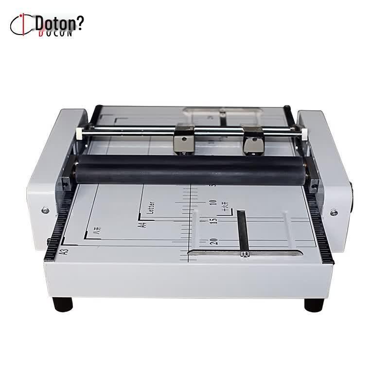 DOCON DC-200S A3 Manual Saddle Stitch & Folding Binding Machine CN plug (adapter included)