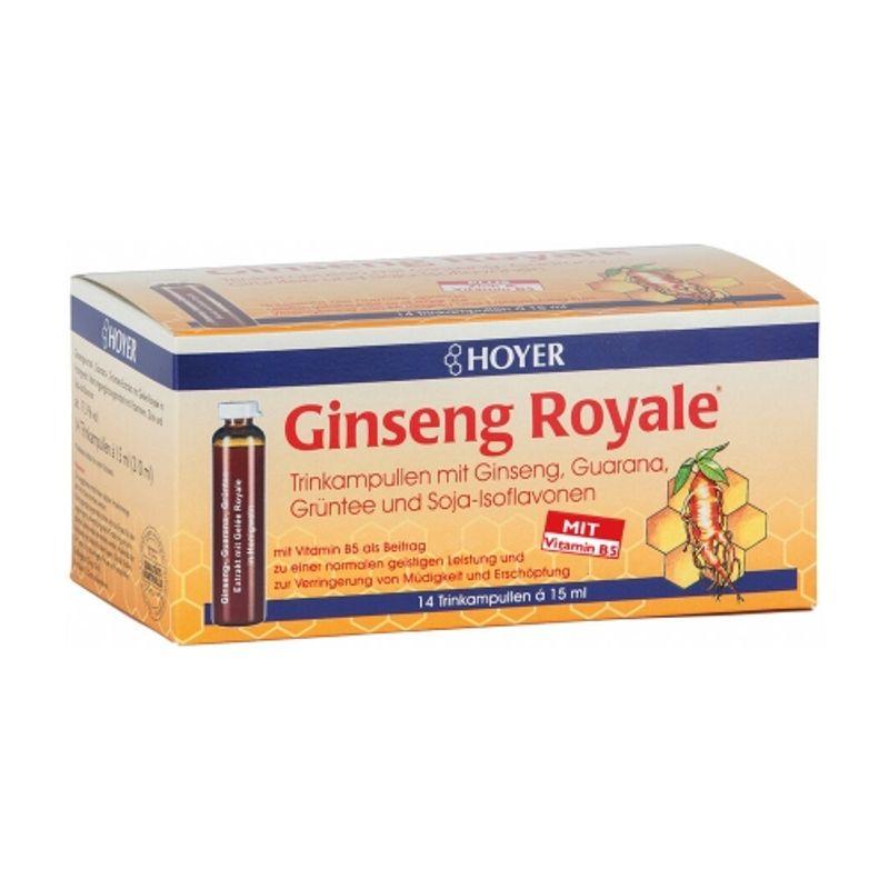 Напиток с женьшенем и маточным молочком Hoya Ginseng Royal Jelly Ampoule 210 мл
