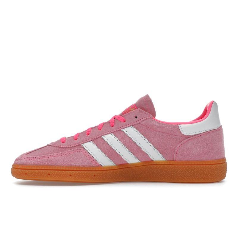 Adidas Handball Spezial Lucid Pink Gum Women Sneakers Footwear-White Gold-Metallic JI2654