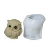 3D Owl Shape Silicone Candle Molds Animal Statue Silicone Candle Molds Candle Making Tool for Handmade Craft
