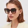 Metal Snake Sunglasses Women For Female Luxury Brand Designer Sun Glasses Punk Popular Vintage Big Frame Sexy Lady Shades Uv400