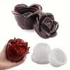 Diy Kristall Tropf Epoxy Gips Zement Rose Spiegel Silikon Formen