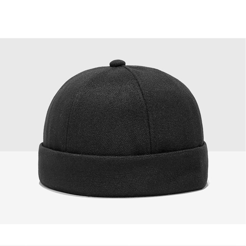 Mens Adjustable French Brimless Hat 