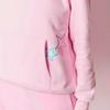 Women's Winter Fleece-Lined Hoodie with Kangaroo Pocket and Long Sleeves