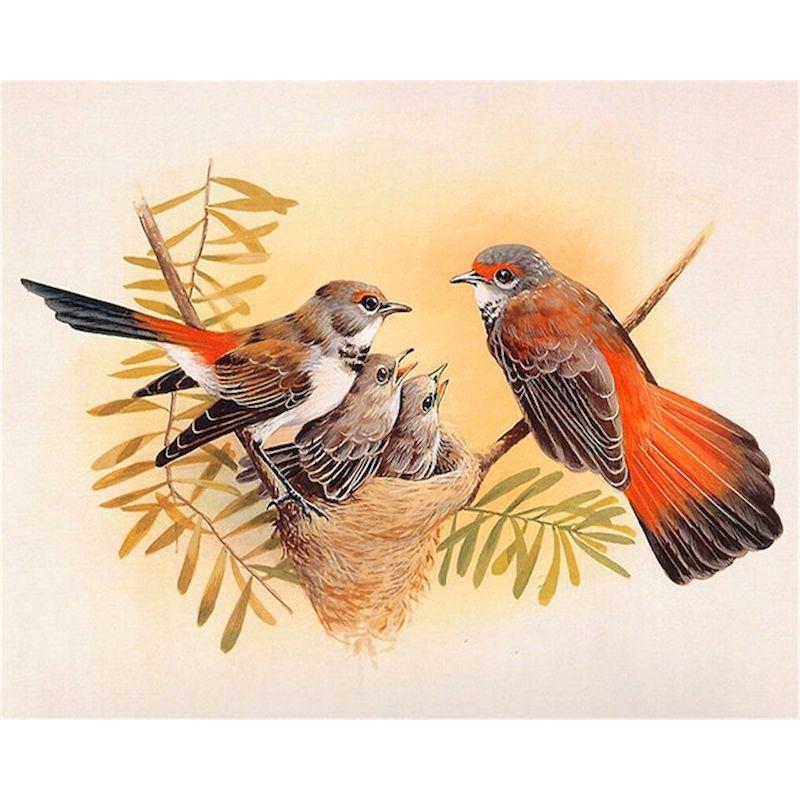 5d Full Diamond Painting Birds Mosaic Diamond Embroidery Creative Gift  Wall Paintings