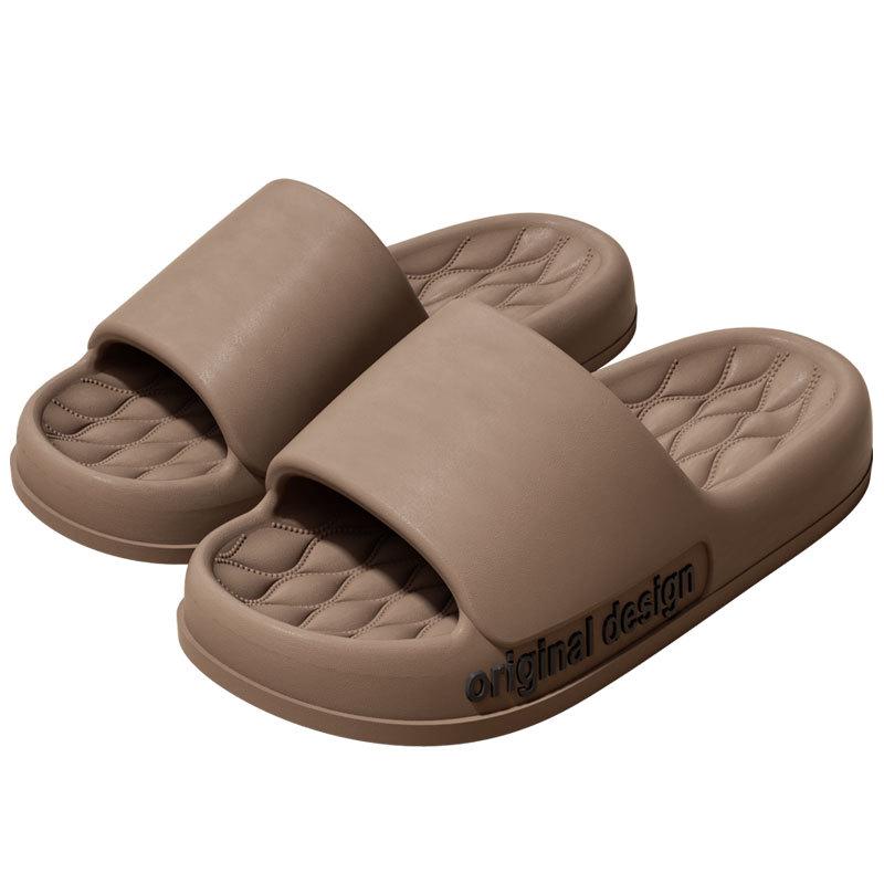 Men's Plus Size Non-Slip Odor-Proof Indoor Shower Slippers