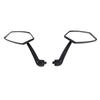 Motorcycle Rearview Mirror 360 Degree Adjustable Safety Rotating Handlebar Mirror for Motorbike