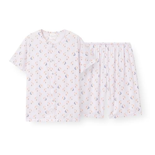 

[ORCITE] Morning Rabbit Short-Sleeve Top & Bottom Set F113 [Shipped from Korea] 100% Authentic S