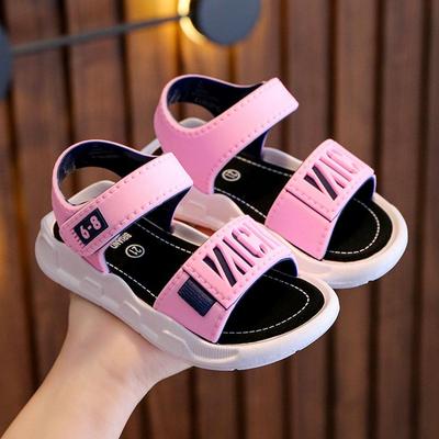 Kinder Sandalen Jungen Weiche Sohle Rutschfest Sommer Kinder Mädchen Schuhe Strand Modisch S Y1U3