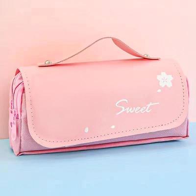 2024 Large Capacity Cute Pencil Case for Students - Pen Bag and Stationery Box for Boys and Girls