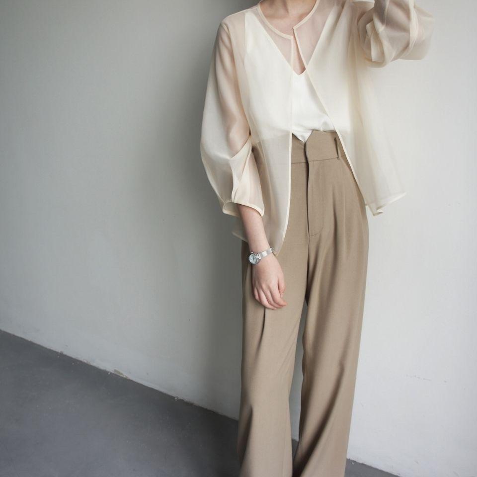 French Retro Sun-protective Cardigan for Women Thin Style Small Shawl A Summer Outer Piece Chiffon Cover-up A Cool Top for Women