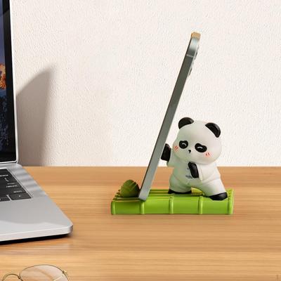 Cellphone Holder Mobile Stand Cartoon Panda Lightweight Sturdy Phone Bracket Desk for