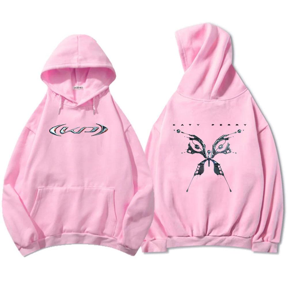 Women Clothes Album WOMAN'S WORLD Katy Perry Hoodie Moletom Winter Hooded Harajuku Fashion Sweatshirts Unisex Streetwear Hoodies