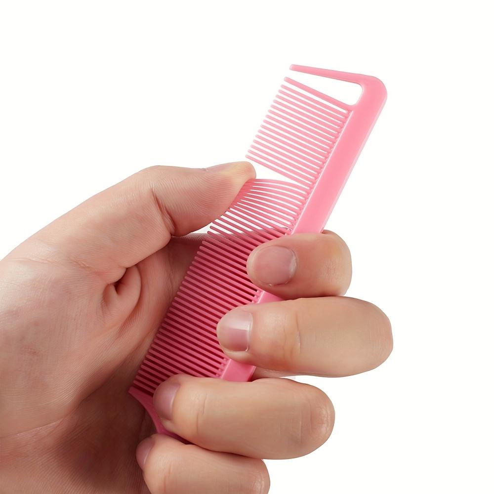 1/2/5pcs Multicolor Professional Pointed Tail Hair Comb Anti-Static Dyeing Brush Barber Steel Needle Comb Salon Hairstylist Accessories