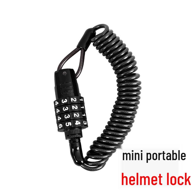 Lishi Universal Helmet & Bike Anti-theft Cable Lock