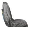 Riding Lawn Mower Seat Cover, Waterproof Tractor Seat Cover with 2 Storage Pockets, Large, Black