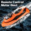 Remote Control Motor Boat, High Speed Remote Control Boat for Kids Adults Orange
